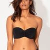 SAS Swim Secret Bandeau Bikini Top | Black Hue